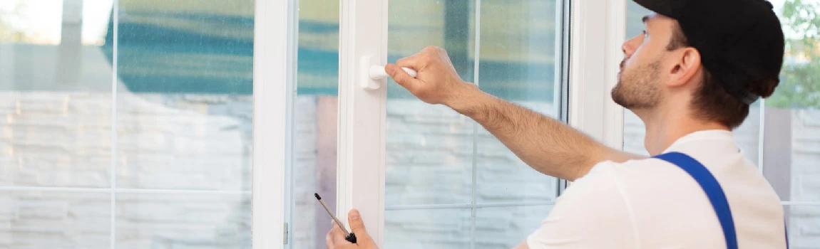 Resealing Double Pane Windows in York Center, IL