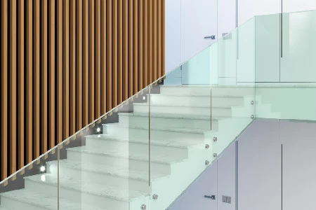 Frameless Glass Railings in York Center
